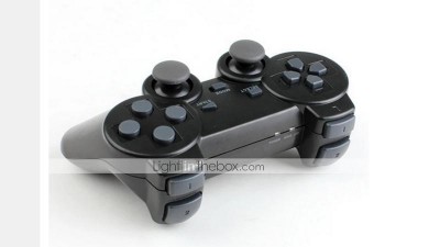 Джойстик безпровідний для PS3 Sony Slim PC PS2 2.4Ghz 3in1 Wireless Геймпад Black (17692)
