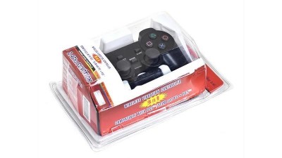 Джойстик безпровідний для PS3 Sony Slim PC PS2 2.4Ghz 3in1 Wireless Геймпад Black (17692)