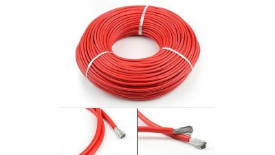 Кабель монтажний силіконовий 3135 3.5мм 14awg червоний (17701)