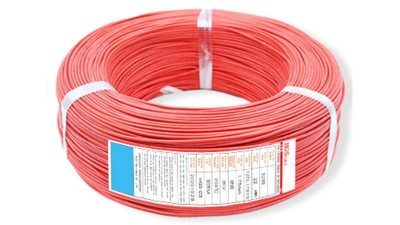 Кабель монтажний силіконовий 3239 1.3мм 28awg червоний (17708)