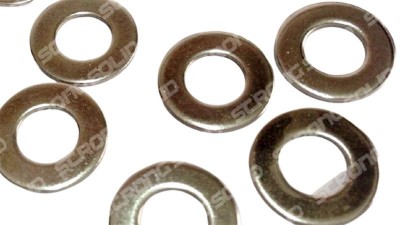 Плоска шайба нержавіюча сталь тип 201 GB97 M4 25шт (17728)