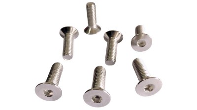 Гвинт потайна головка під шестигранник нержавіюча сталь 201 DIN7992 M6*10 25шт (17732)