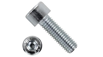 Гвинт болт під шестигранник нержавіюча сталь тип 201 DIN912 M6*40 25шт (17741)