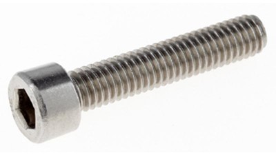 Гвинт болт під шестигранник нержавіюча сталь тип 201 DIN912 M6*60 25шт (17755)