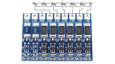 Балансир активний для LiIon акумуляторів 6S 4.2V (17807)