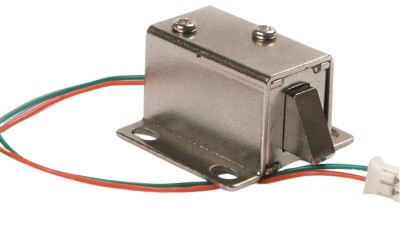 Електромеханічний соленоїдний замок електрозамок засувка міні 12V 350mA (17817)