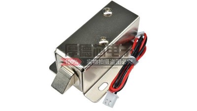 Електромеханічний соленоїдний замок електрозамок засувка міні 12V 350mA (17817)