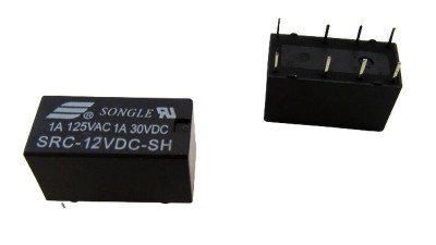 Реле Songle SRC-12 12VDC-SH 12V 1A (17830)