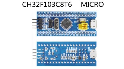Плата розробника CH32F103C8T6 micro USB аналог STM32F103C8T6 (17865)
