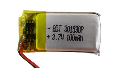 Акумулятор LiPo 301530 3*15*30мм 100mah 2.3g (17888)