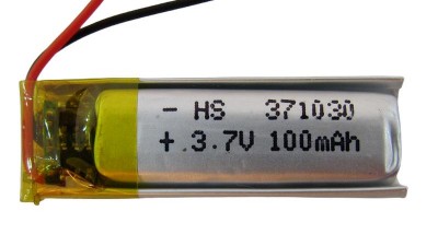 Акумулятор LiPo 371030 4*10*30мм 100mah 2.0g (17890)