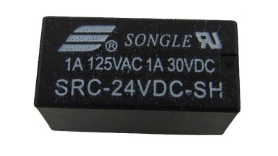 Реле Songle SRC-24VDC-SH 1A 125VAC 1A 30VDC (17905)