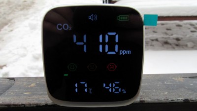 Монітор Eco City інфрачервоний аналізатор повітря в приміщенні NDIR CO2 (17919)