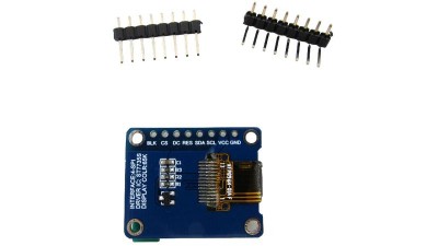 Дисплей кольоровий екран HD SPI OLED ST7735 0.96 дюймів (17933)