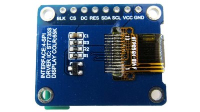 Дисплей кольоровий екран HD SPI OLED ST7735 0.96 дюймів (17933)