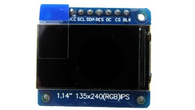 Дисплей кольоровий екран HD SPI OLED ST7735 1.14 дюймів (17934)