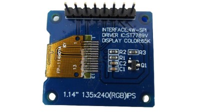 Дисплей кольоровий екран HD SPI OLED ST7735 1.14 дюймів (17934)