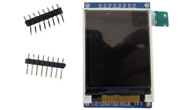 Дисплей кольоровий екран HD SPI OLED ST7735 1.8 дюймів (17937)