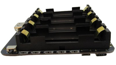 Тримач для чотирьох акумуляторів 18650 v3 для Raspberry Pi 3 5V (17938)