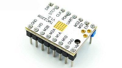 Драйвер крокового двигуна TMC2208 V1.2 UART 2.8A StepStick (17969)
