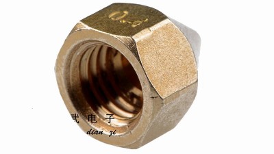 Мідне сопло для 3D-принтера Tiertime нитка 1.75мм 0.4мм (17970)