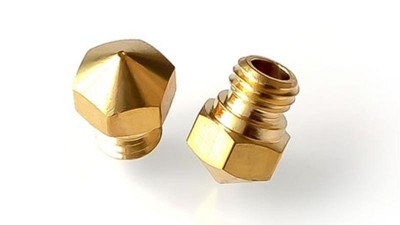 Сопло для 3D-принтера M7 MK10 нитка 1.75 мм латунне сопло 0,4 мм (17974)