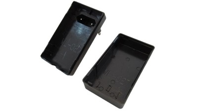 Корпус пластиковий для блоку живлення 86*49*31мм чорний (17983)