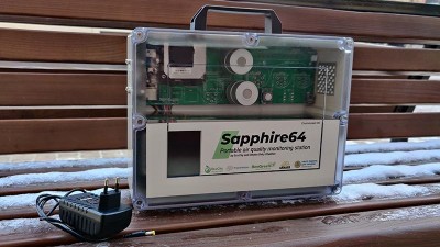 Sapphire 64 – дослідна мобільна станція громадського моніторингу якості повітря (18013)