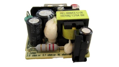 Мініатюрний блок живлення без корпусу з USB AC-DC 5V 1A (18062)