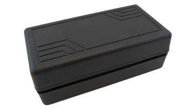 Коробка корпус для блоку живлення чорний колір 100*52*35мм (18064)