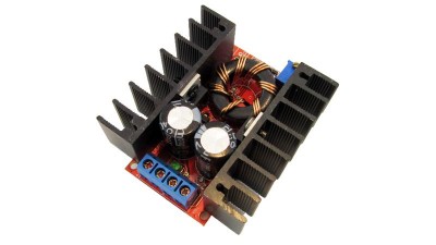 Підвищуючий перетворювач DC-DC 10-32V to 12-35V 12A 150W (18066)