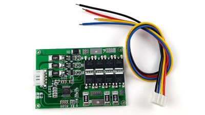 Плата захисту батареї BMS літій-ферум LiFePo 3S 9.6V 20A (18089)