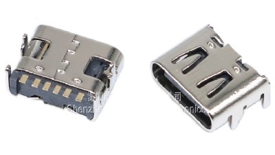 Роз'єм гніздо Type C 6pin USB-3.1 SMD (18143)