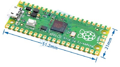 Плата розробника Raspberry Pi Pico RP2040 MicroPython (18173)