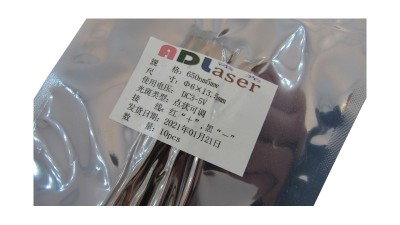 Лазерний модуль лазер точка 650nm 5mw 3-5V (18185)