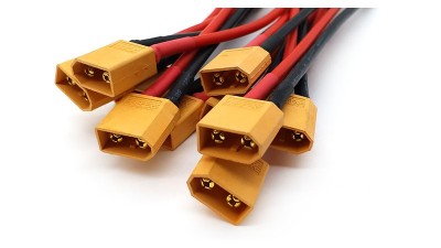 Роз'єм з кабелем XT60 14AWG 15см (18204)