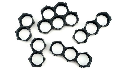 Холдер для акумуляторів зміщений 2S 18650 2шт (18208)