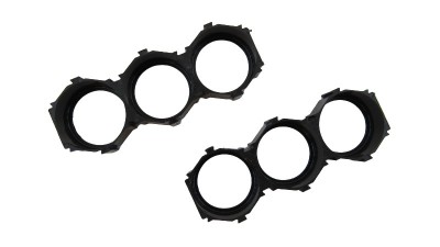 Холдер для акумуляторів зміщений 3S 18650 2шт (18209)