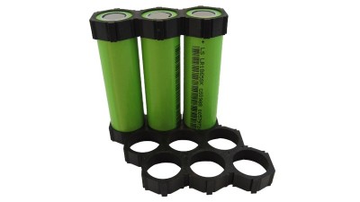 Холдер для акумуляторів зміщений 3S 18650 2шт (18209)