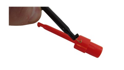 Затискач з мідним гачком 2шт (18211)