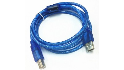 Кабель USB B male to USB A male 5м (18212)