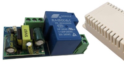 Дистанційне реле Wi-Fi модуль під розумний будинок 30A (18222)