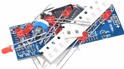 Світлодіодний модуль для проточної води NE555 CD4017 (18225)