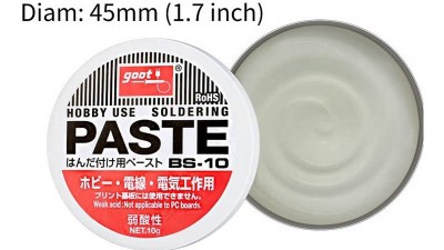 Паяльна паста флюсова каніфольна паста GOOT BS-10 (18229)