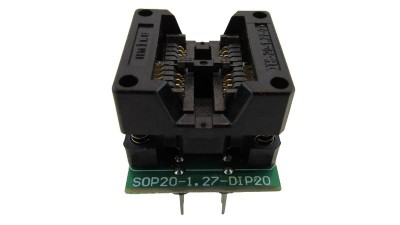 Адаптер перехідник програмування SOP20 DIP20 1.27 OTS20 (18336)