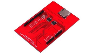 Дисплей TFT 3.5 дюйма шилд для Arduino ILI9486 (18345)