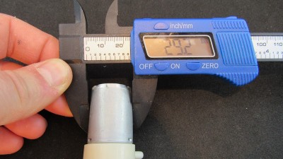 Насос для повітря DIY 58*27мм 12V (18347)