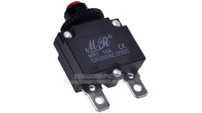 Термобіметалічний запобіжник MR1 ST-101E 10A (18433)