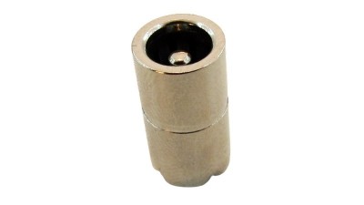 Монтажний роз'єм металевий DC 5.5*2.1мм (18440)