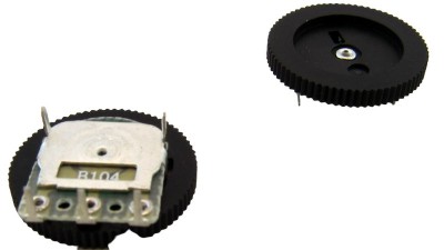 Циферблат потенціометра 16*2мм B104 100K B100K (18491)